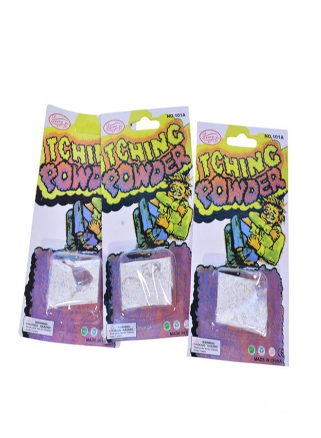 Eforcase 5PCS Halloween Props Itching Powder Packages Prank Joke Creative Trick Funny Halloween Supplies Kit Party Props Prank Tools for Halloween Christmas - Image 2